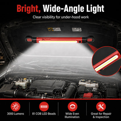 🔥 49% OFF Father’s Day Deal｜3000LM Rechargeable Magnetic Work Light