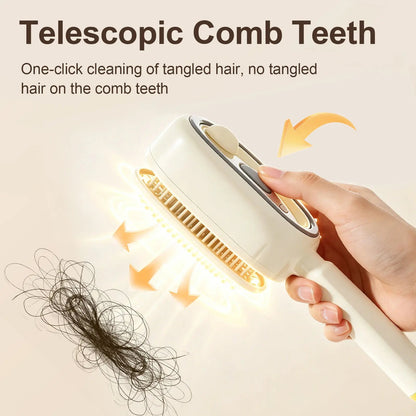 3-in-1 Mist Hair Brush ✨ — Spray, Massage & Self-Clean