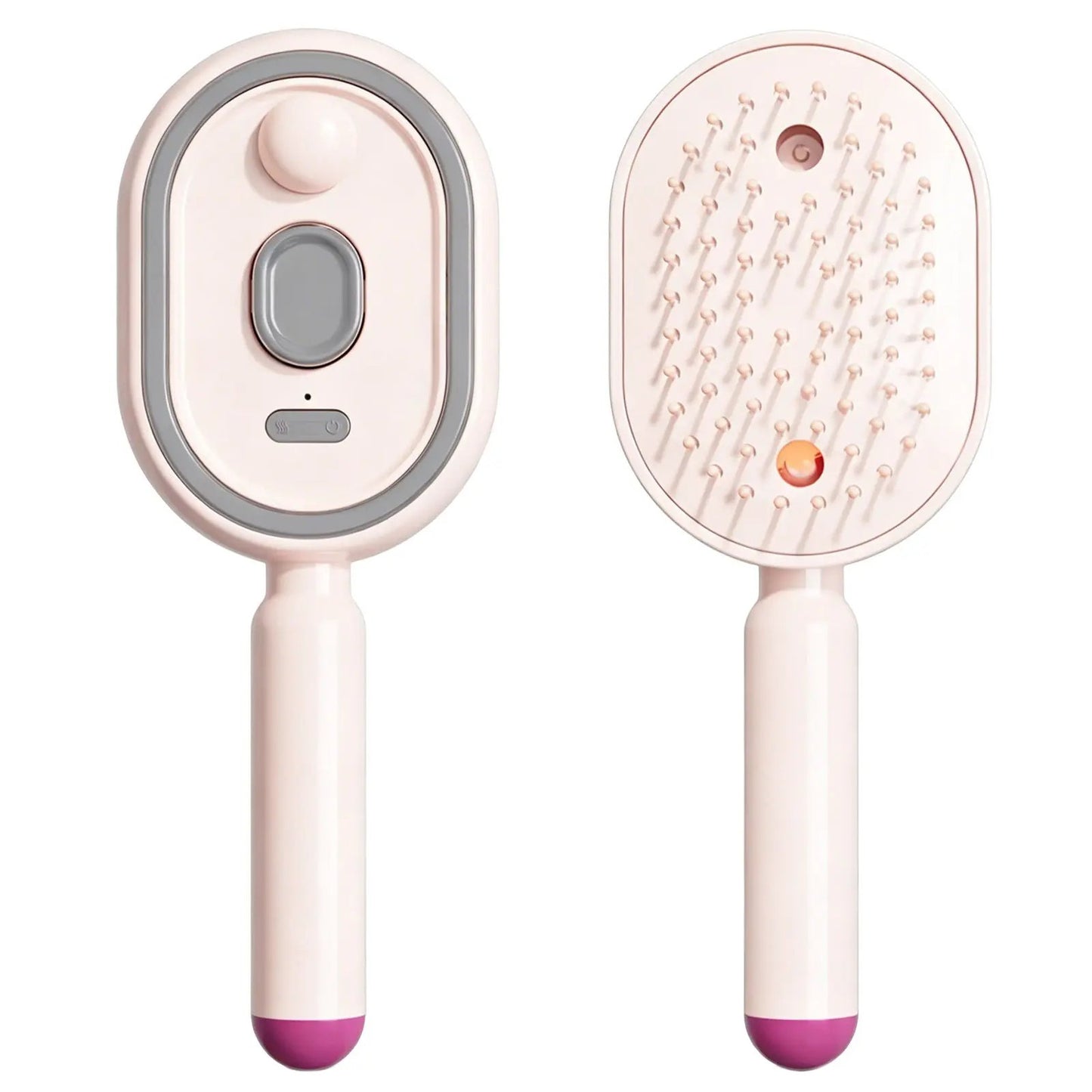 3-in-1 Mist Hair Brush ✨ — Spray, Massage & Self-Clean