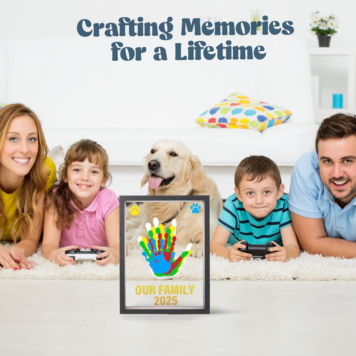 Family Handprint Kit — ❤️ Capture Their Tiny Handprints Before They Grow Up