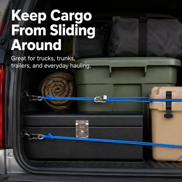 No-Knot Rope Tensioner Kit 🏕️ | Pull, Lock & Secure