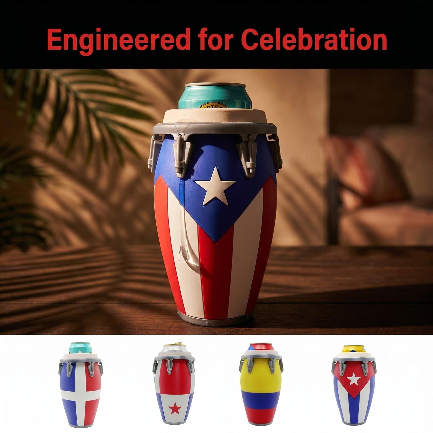 🔥 Hot Sale 🥁 Conga Style Can Holder( 📦 Buy 2 Free Shipping)