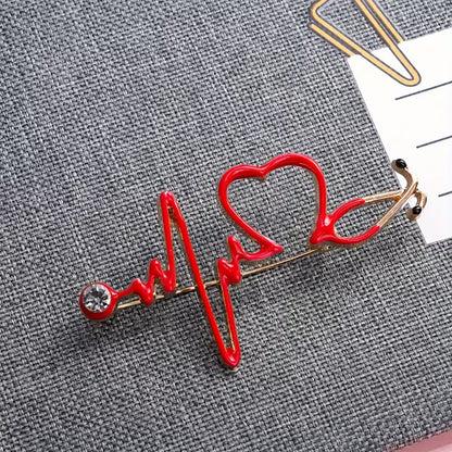 🩺 4-Piece Medical Stethoscope Brooch Pin Set – A Meaningful Gift for Healthcare Heroes ❤️