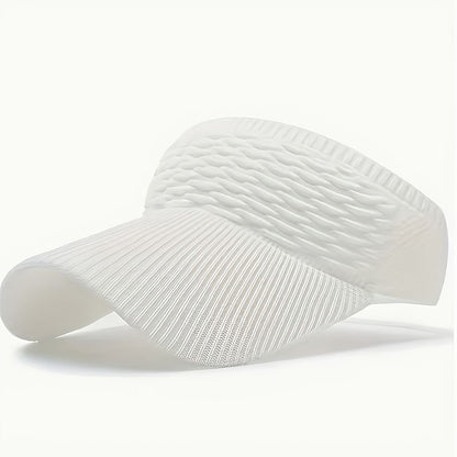 Women’s Open-Top Breathable UV-Protection High-Ponytail Sun Visor