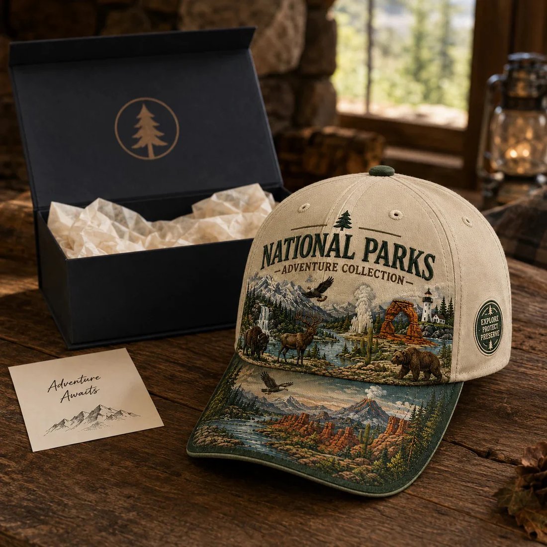 🇺🇸 Last Day Promo: 49% OFF - 🏞️ National Park Adventure Cap