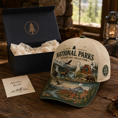 🇺🇸 Last Day Promo: 49% OFF - 🏞️ National Park Adventure Cap