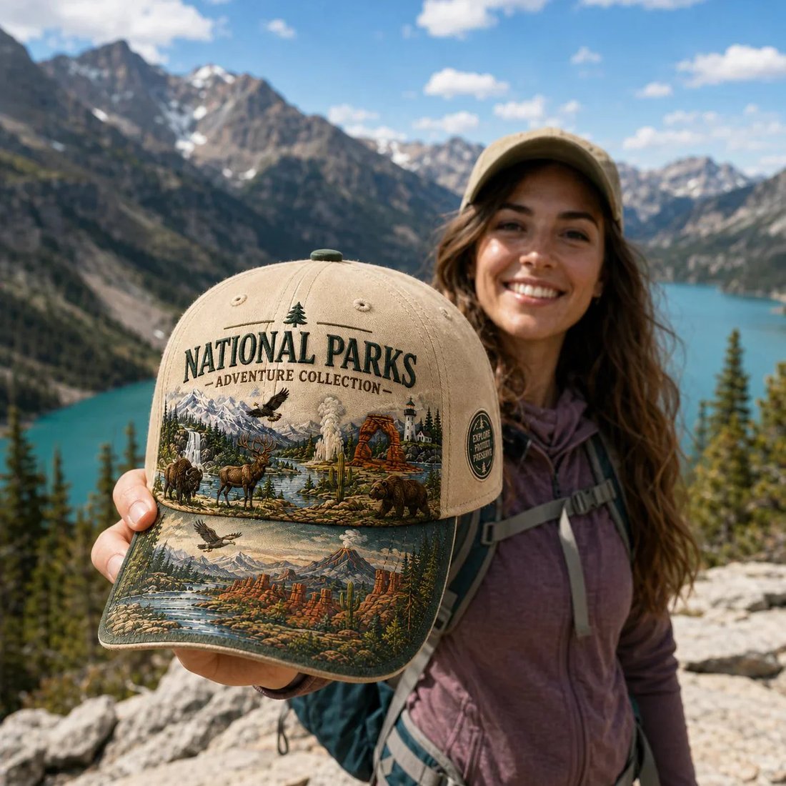 🇺🇸 Last Day Promo: 49% OFF - 🏞️ National Park Adventure Cap