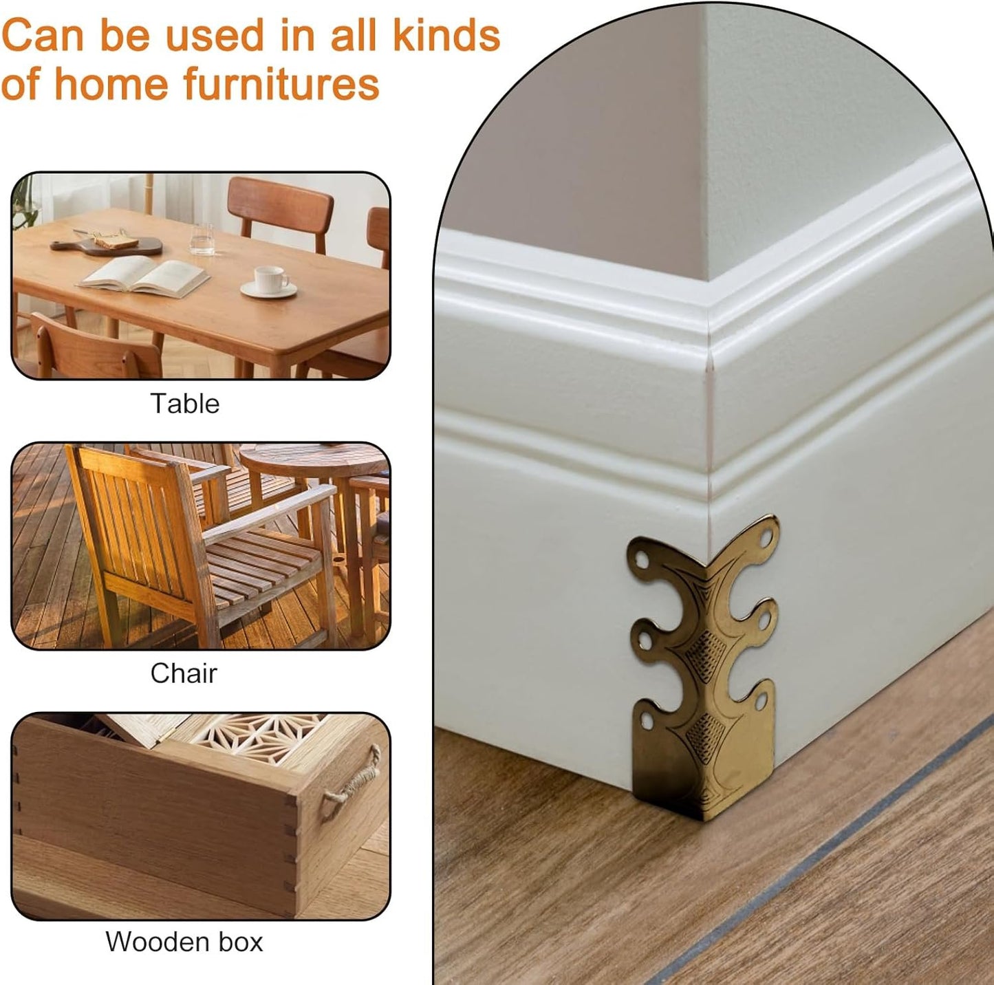 🏠 Furniture Corner Protectors (4PCS) – Prevent Costly Damage From Everyday Bumps
