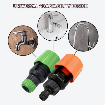 🎉Limited Time Offer! Leak-Proof Tap to Garden Hose Connector, Fast Installation for Yard, Balcony, Car