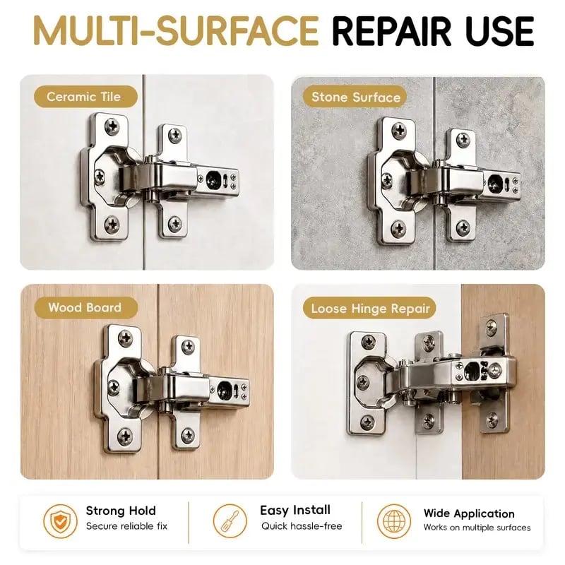 Door Hinge Repair Screws 🔩 — Fix Loose Hinges Without Replacing Cabinets