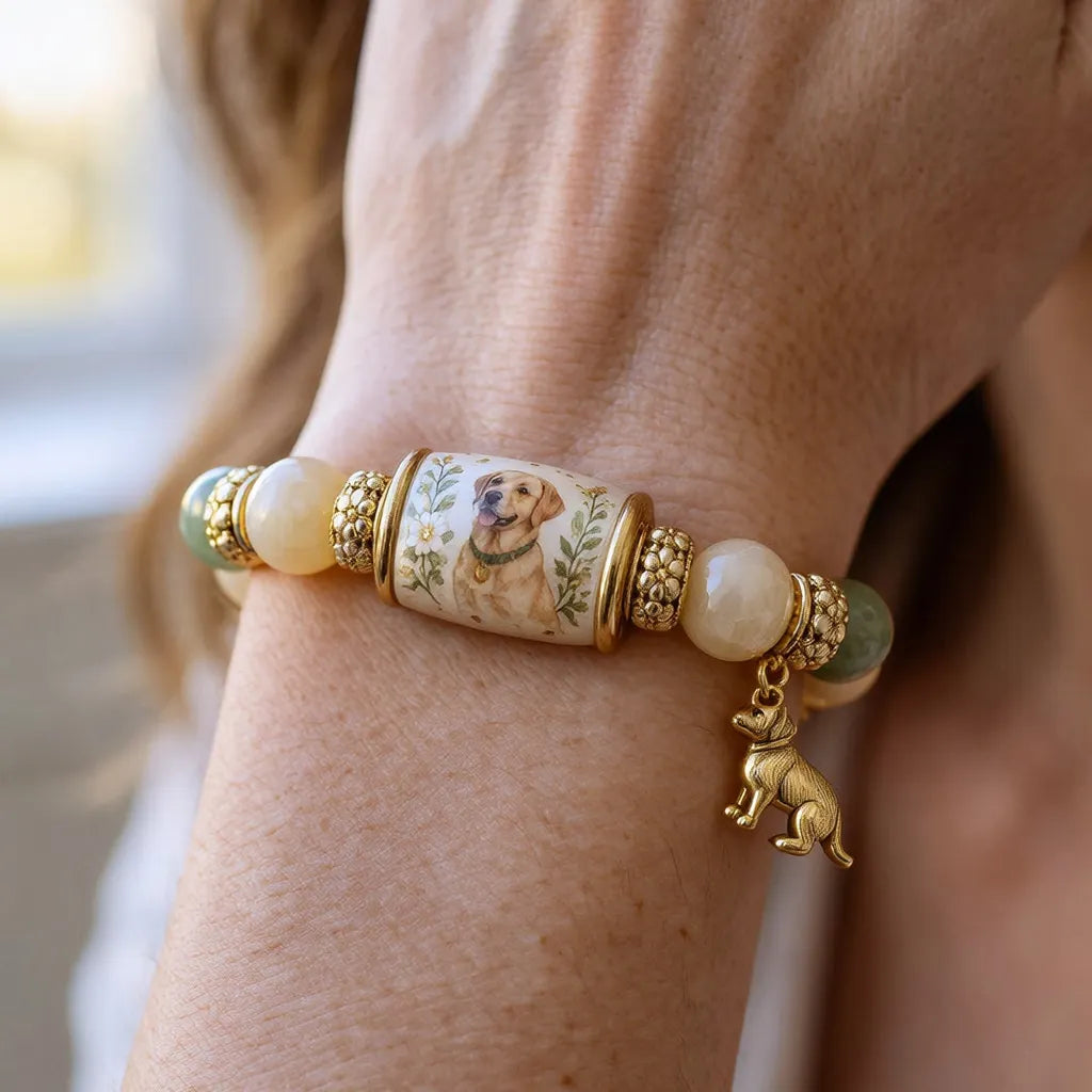 🐾 Labrador Garden Bracelet A Timeless Companion for Every Labrador Lover ❤️