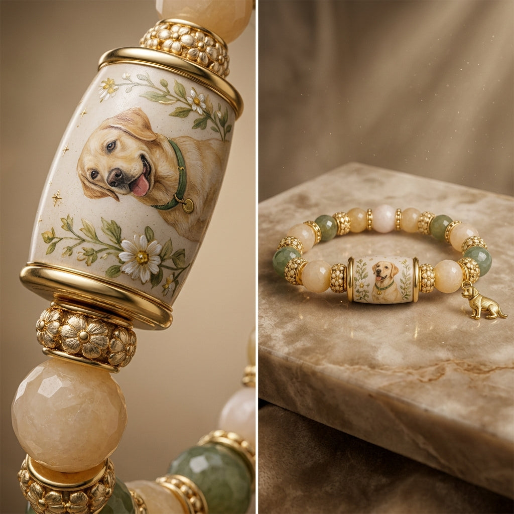 🐾 Labrador Garden Bracelet A Timeless Companion for Every Labrador Lover ❤️