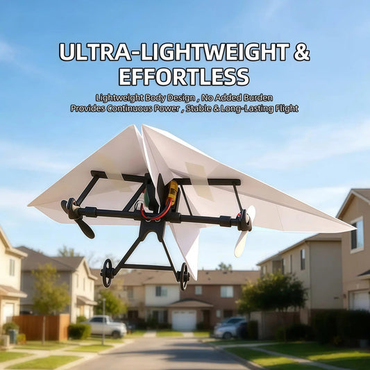 ✈️ Power-Up RC Paper Airplane Kit with Gyro Stabilizer