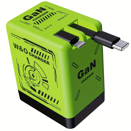 2-in-1 GaN Compatible 120W Fast Charger — Free Shipping Today 🚚