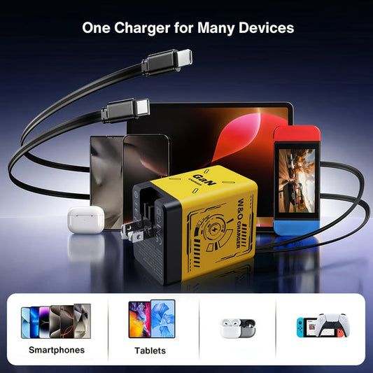 2-in-1 GaN Compatible 120W Fast Charger — Free Shipping Today 🚚
