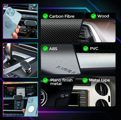 Ultra-Strong Magnetic Car Phone Holder – 360° Adjustable, Secure on Every Drive