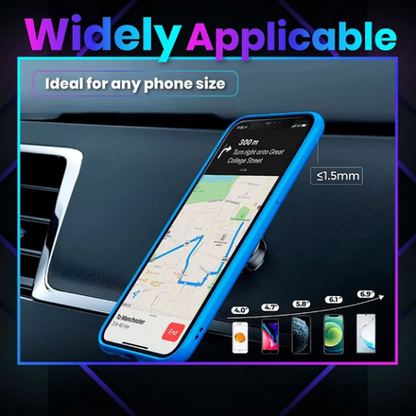 Ultra-Strong Magnetic Car Phone Holder – 360° Adjustable, Secure on Every Drive