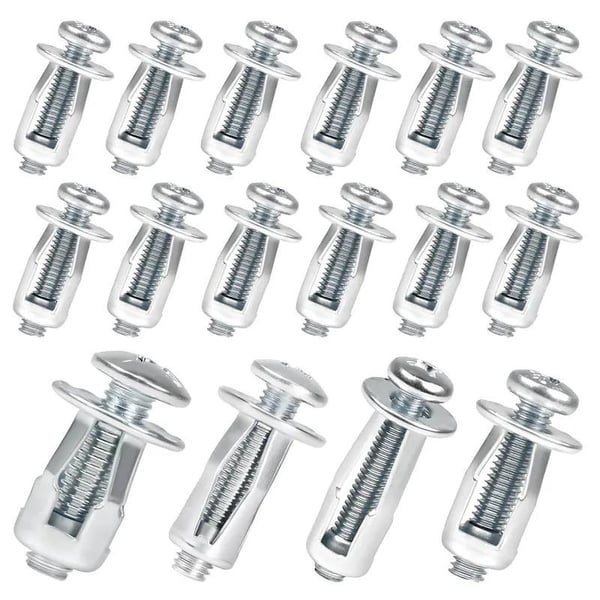 🔩 Expandable Locking Nuts – Strong Threads for Thin Materials