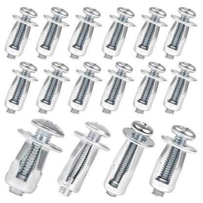 🔩 Expandable Locking Nuts – Strong Threads for Thin Materials