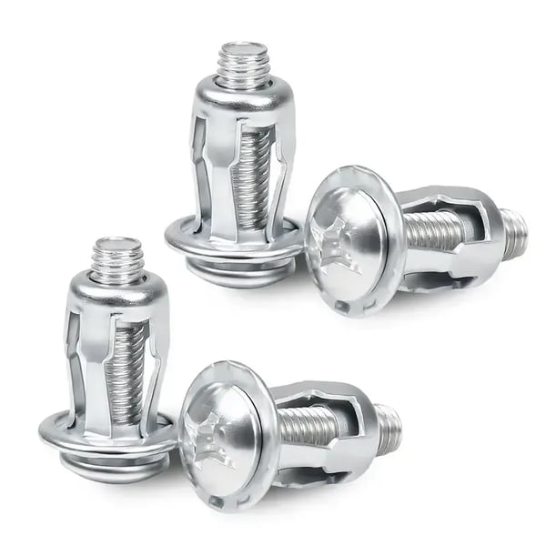 🔩 Expandable Locking Nuts – Strong Threads for Thin Materials