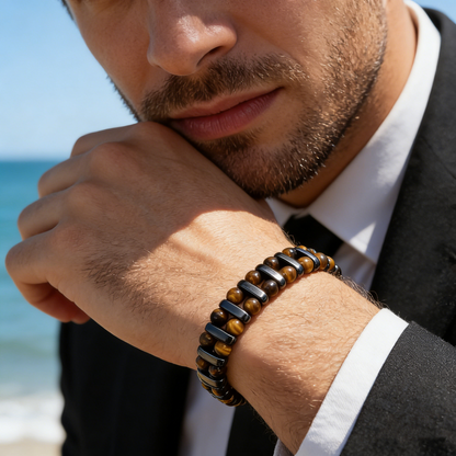 Natural Tiger's Eye Stone Bracelet 🎁 Buy 2 Get 1 FREE — Add Any 3 Pcs To Cart🎉