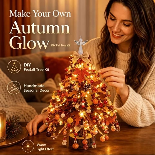 🎄✨ DIY Glass Bead & Faux Pearl Christmas Tree Kit – Create Your Own Sparkling Holiday Decoration