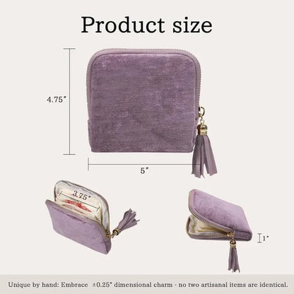 💍Jewelry zippered pocket case Travel Jewelry Bag