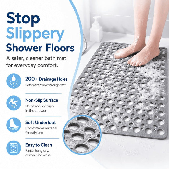 Transform Your Shower into a Slip-Free Safe Zone 🛁🛡️