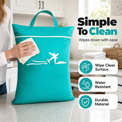 🎁 BUY 1 GET 1 FREE – Large Waterproof Travel Bag for Wet & Dirty Clothes