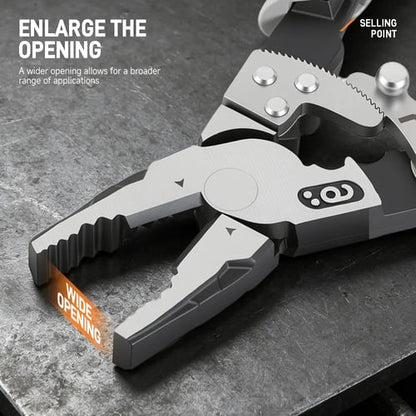 🔧 9-Inch Ratchet Locking Pliers – Grip, Lock & Work With Less Effort