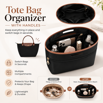 👜 Tote Bag Organizer – Switch Bags Without Repacking