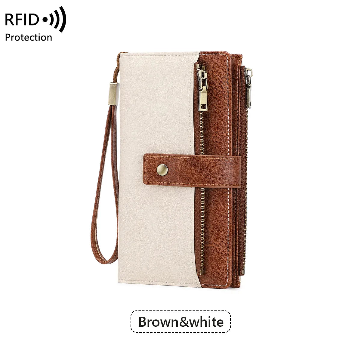 ✨ Elegant RFID Long Wallet – Stylish, Spacious & Easy to Carry