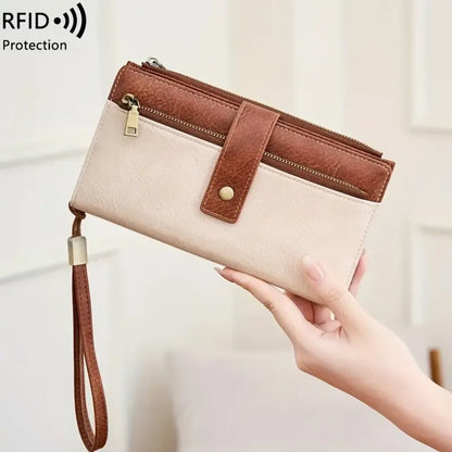 ✨ Elegant RFID Long Wallet – Stylish, Spacious & Easy to Carry