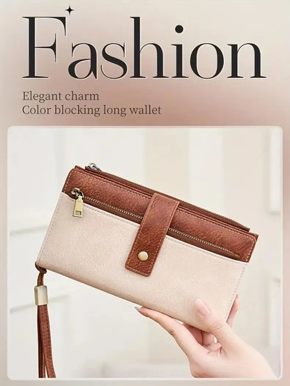 ✨ Elegant RFID Long Wallet – Stylish, Spacious & Easy to Carry