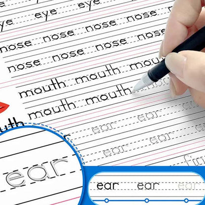 ✏️ Grooved Writing Practice Set – Easier Handwriting for Kids