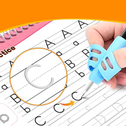 ✏️ Grooved Writing Practice Set – Easier Handwriting for Kids