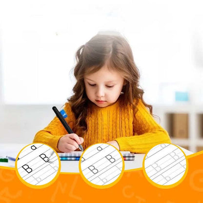 ✏️ Grooved Writing Practice Set – Easier Handwriting for Kids