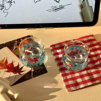 Mini Bubble Fish Tank Scented Candle
