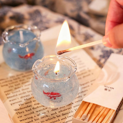 Mini Bubble Fish Tank Scented Candle