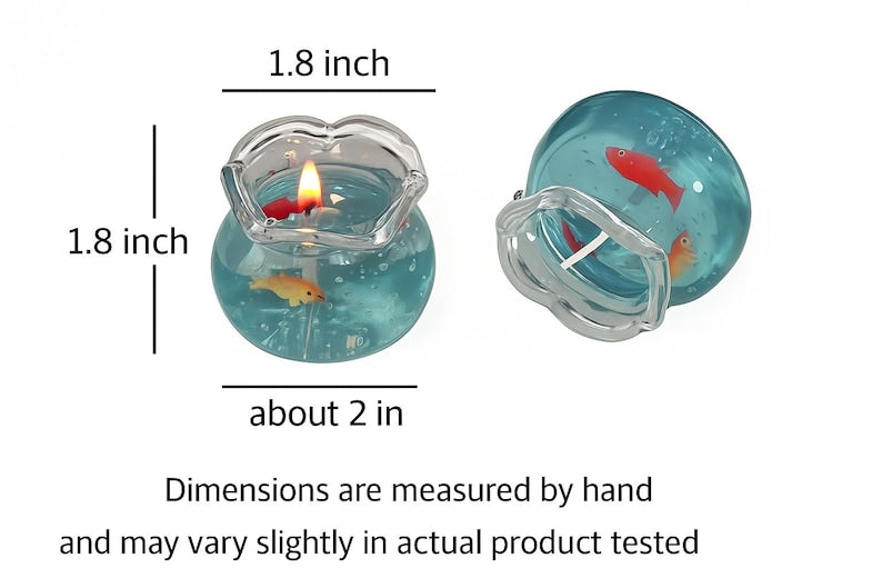 Mini Bubble Fish Tank Scented Candle