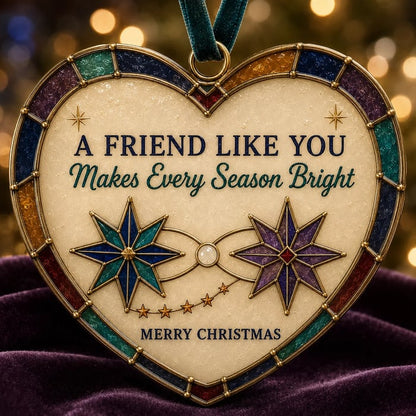 🎄 Handcrafted Stained Glass Christmas Ornaments