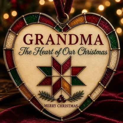 🎄 Handcrafted Stained Glass Christmas Ornaments