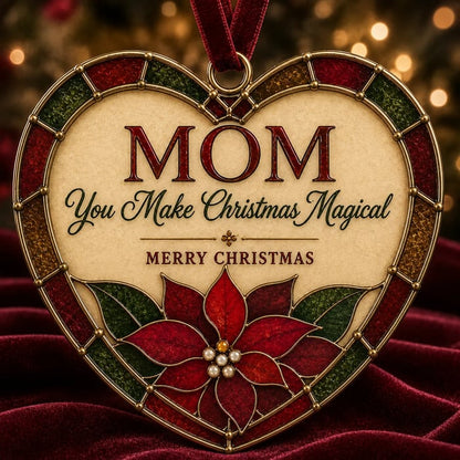 🎄 Handcrafted Stained Glass Christmas Ornaments