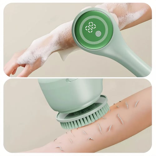 ✨Rechargeable Motorized Electric Shower Back Scrubber - Green