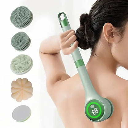✨Rechargeable Motorized Electric Shower Back Scrubber - Green