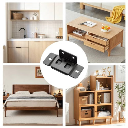 🛠️ 2-in-1 Heavy-Duty Furniture Corner Brackets for Cabinets & Tables