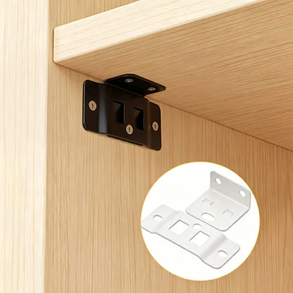 🛠️ 2-in-1 Heavy-Duty Furniture Corner Brackets for Cabinets & Tables