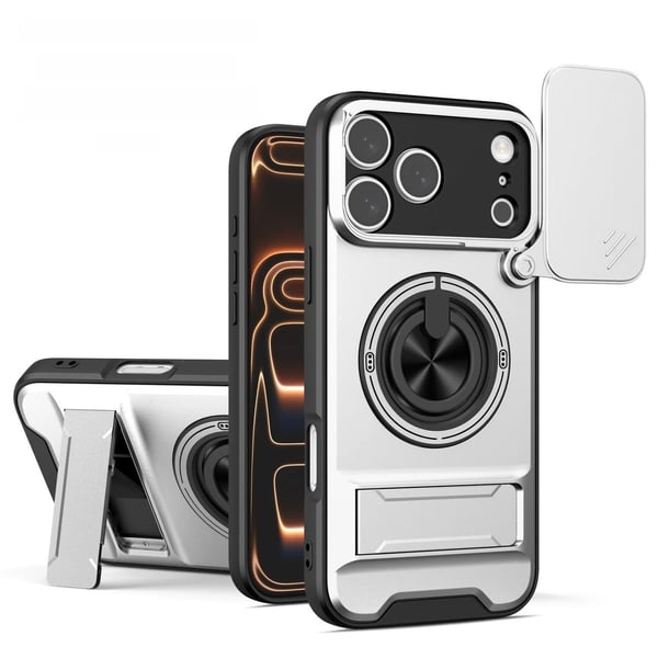 Last Day 49% OFF🔥 Sliding Cover Lens Protector Magnetic Ring Holder Case