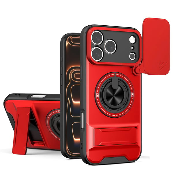 Last Day 49% OFF🔥 Sliding Cover Lens Protector Magnetic Ring Holder Case