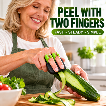 Finger Vegetable Peeler – Easy Peeling, Better Control!